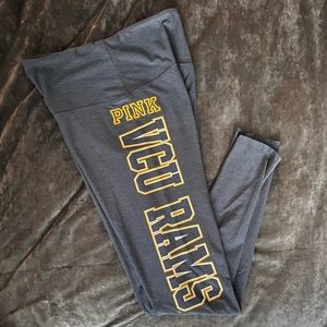 NWOT Victoria’s Secret PINK VCU Rams Leggings